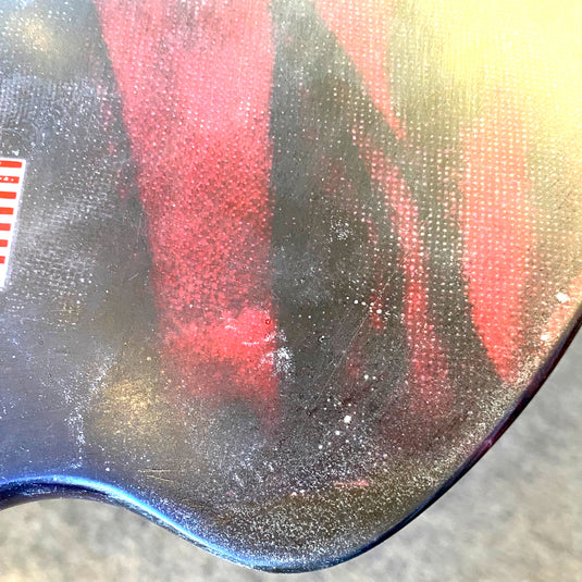 Stewart Bird 9'4 × 23 ½ × 3 ½ Surfboard - Maroon Undertow • DAMAGED 6