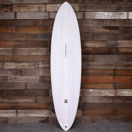 Harley Ingleby Mid 6 Thunderbolt Red 7'0 × 20 ½ × 2 ⅝ Surfboard - Candy White 1