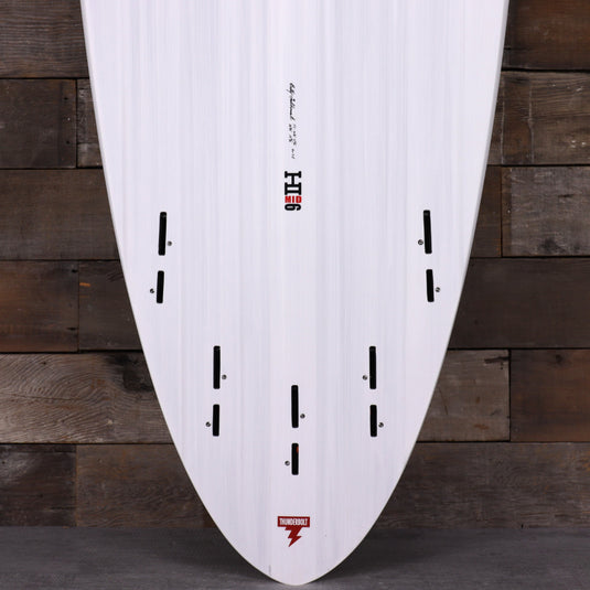 Harley Ingleby Mid 6 Thunderbolt Red 7'0 × 20 ½ × 2 ⅝ Surfboard - Candy White 3