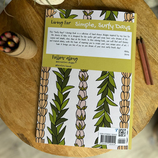 Surfy Days Coloring Book by Sierra Rehrer 5