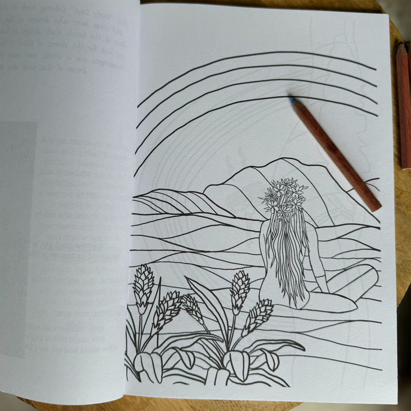 Load image into Gallery viewer, Surfy Days Coloring Book by Sierra Rehrer 6
