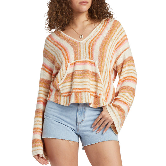 Billabong Women's Baja Beach Hooded Pullover Sweater • 2024 6