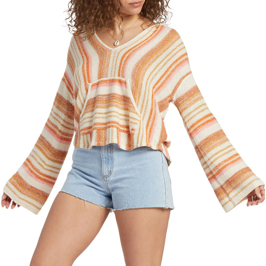 Billabong Women's Baja Beach Hooded Pullover Sweater • 2024 7