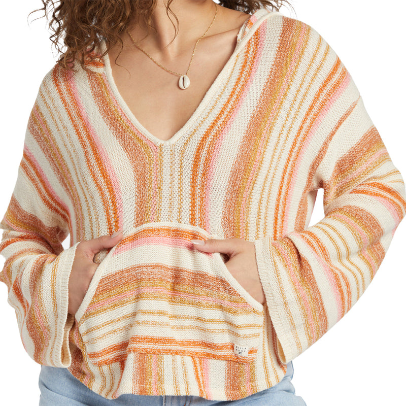 Load image into Gallery viewer, Billabong Women's Baja Beach Hooded Pullover Sweater • 2024 9

