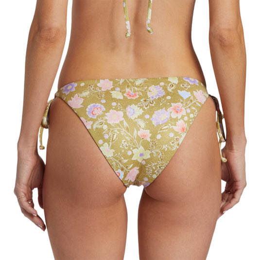 Billabong Women's Feelin Peaceful Reversible Tie Tropic Bikini Bottoms 4