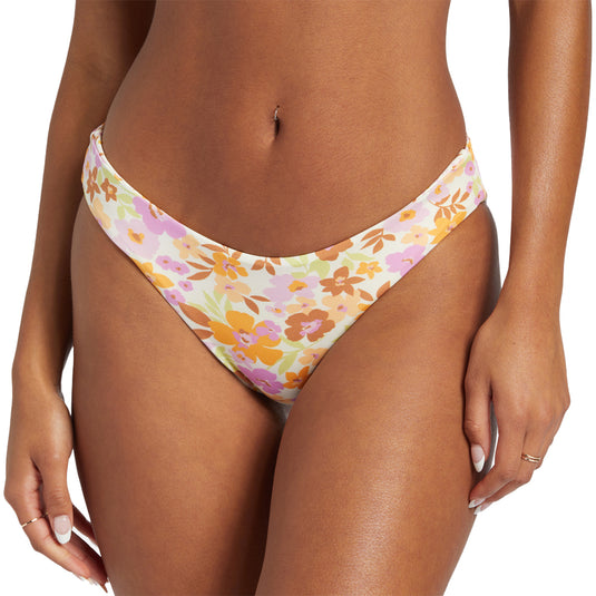 Billabong Women's Sungazers Reversible Lowrider Bikini Bottoms 1