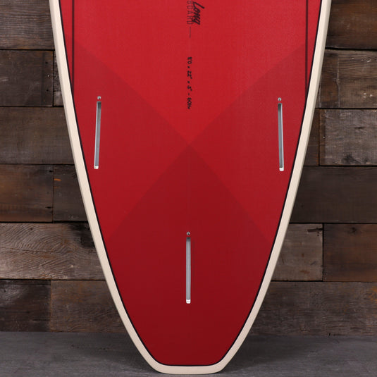 Torq Longboard TET 8'0 × 22 × 3 Surfboard - Admiral Red • DAMAGED 3