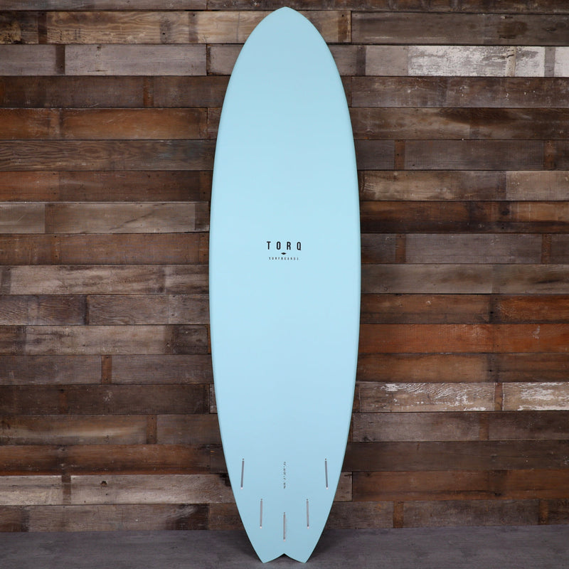 Load image into Gallery viewer, Torq ModFish TET 7'2 × 22 ½ × 3 Surfboard - Blue Pattern 2
