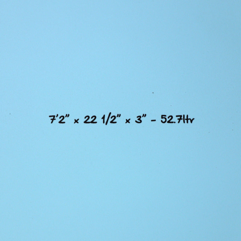 Load image into Gallery viewer, Torq ModFish TET 7'2 × 22 ½ × 3 Surfboard - Blue Pattern 4
