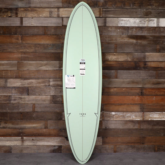 Torq Mod Fun TET 7'2 × 21 ¼ × 2 ¾ Surfboard - Palm Pattern 1