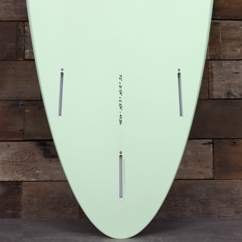 Load image into Gallery viewer, Torq Mod Fun TET 7'2 × 21 ¼ × 2 ¾ Surfboard - Palm Pattern 3
