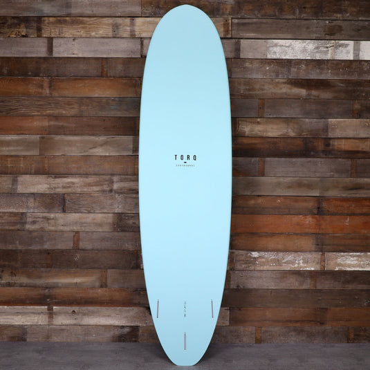 Torq Mod Fun V+ TET 7'4 × 22 × 3 Surfboard - Blue Pattern 2