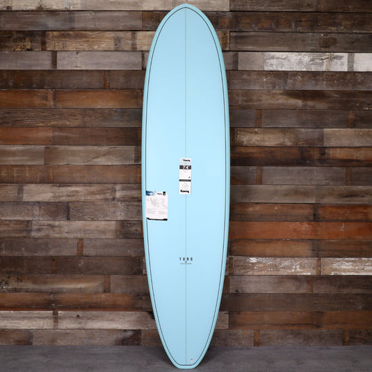 Torq Mod Fun V+ TET 7'4 × 22 × 3 Surfboard - Blue Pattern 1
