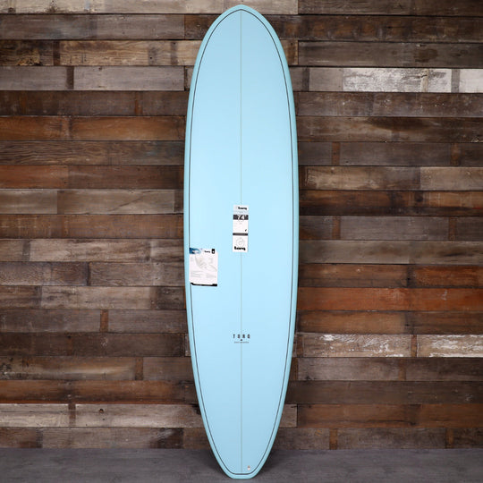 Torq Mod Fun V+ TET 7'4 × 22 × 3 Surfboard - Blue Pattern