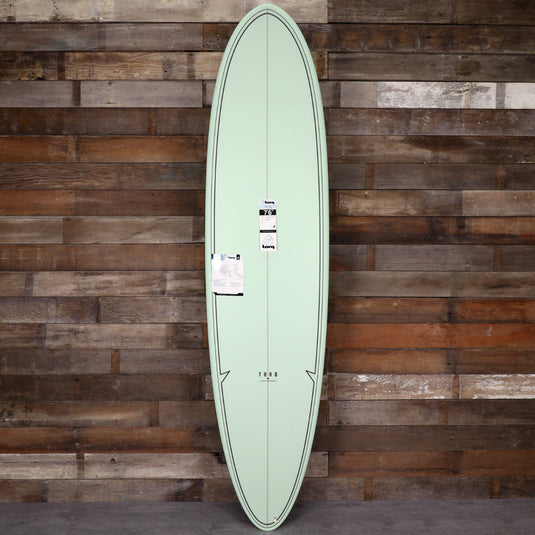 Torq Mod Fun TET 7'6 × 21 ½ × 2 ⅞ Surfboard - Palm Pattern 1