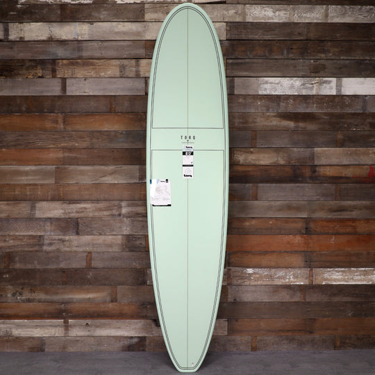 Torq Longboard TET 8'0 × 22 × 3 Surfboard - Palm Pattern