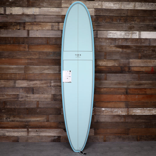 Torq Longboard TET 8'0 × 22 × 3 Surfboard - Blue Pattern 1
