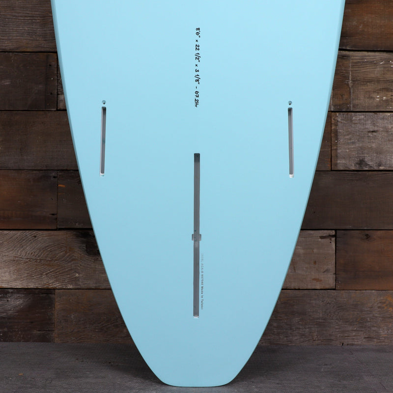 Load image into Gallery viewer, Torq Longboard TET 8'6 × 22 ½ × 3 ⅛ Surfboard - Blue Pattern 3
