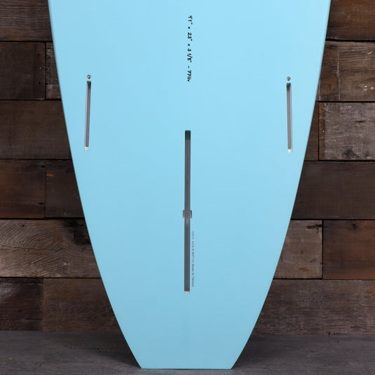 Torq Longboard TET 9'1 × 23 × 3 ⅛ Surfboard - Blue Pattern 3