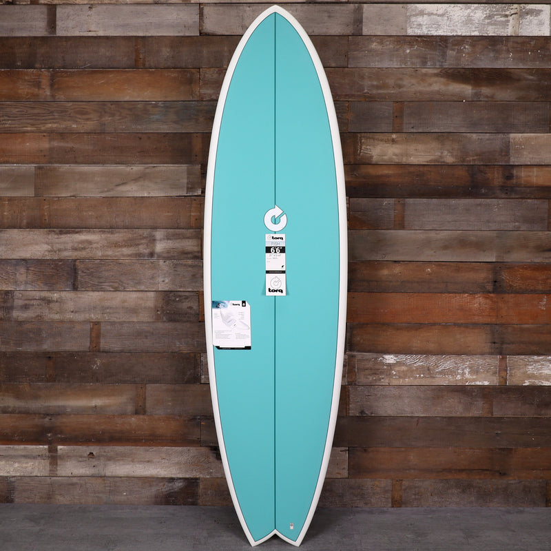 Load image into Gallery viewer, Torq Mod Fish TET 6'6 × 21 × 2 ⅝ Surfboard - Turquoise 1
