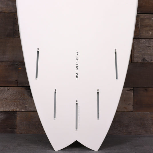 Torq Mod Fish TET 6'6 × 21 × 2 ⅝ Surfboard - Turquoise 3