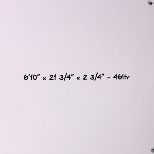 Torq ModFish TET 6'10 × 21 ¾ × 2 ¾ Surfboard - Lime 4