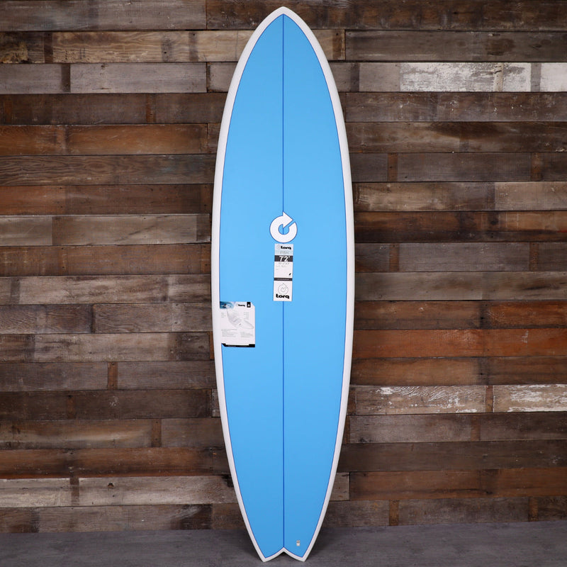 Load image into Gallery viewer, Torq ModFish TET 7'2 × 22 ½ × 3 Surfboard - Electric Blue 1
