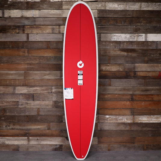 Torq Longboard TET 8'0 × 22 × 3 Surfboard - Raspberry 1