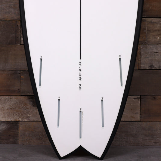 Torq Mod Fish TET 6'6 × 21 × 2 ⅝ Surfboard - Checkers Orange 3