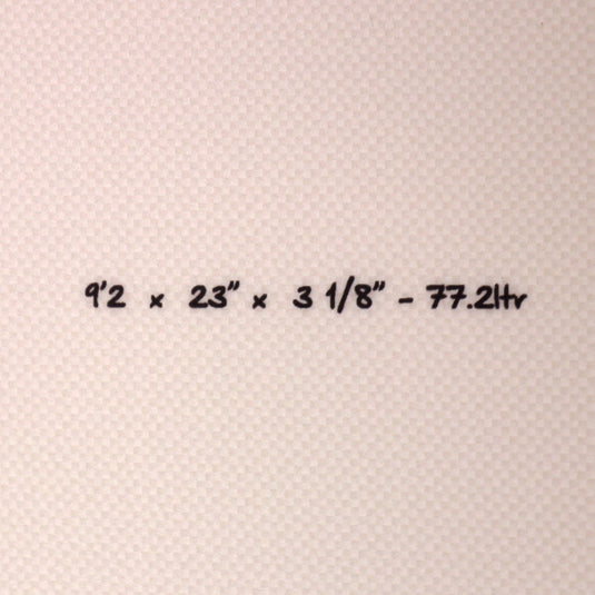 Torq Edouard Delpero Classic TET 9'2 × 23 × 3 ⅛ Surfboard - Cream 4
