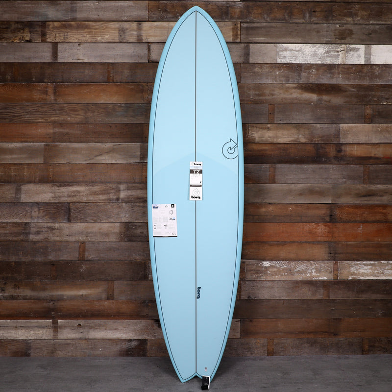 Load image into Gallery viewer, Torq Mod Fish TET 7'2 × 22 ½ × 3 Surfboard - Arctic Blue 1
