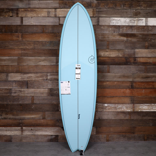 Torq Mod Fish TET 7'2 × 22 ½ × 3 Surfboard - Arctic Blue 1