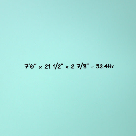 Torq Mod Fun TET 7'6 × 21 ½ × 2 ⅞ Surfboard - Seaglass 4