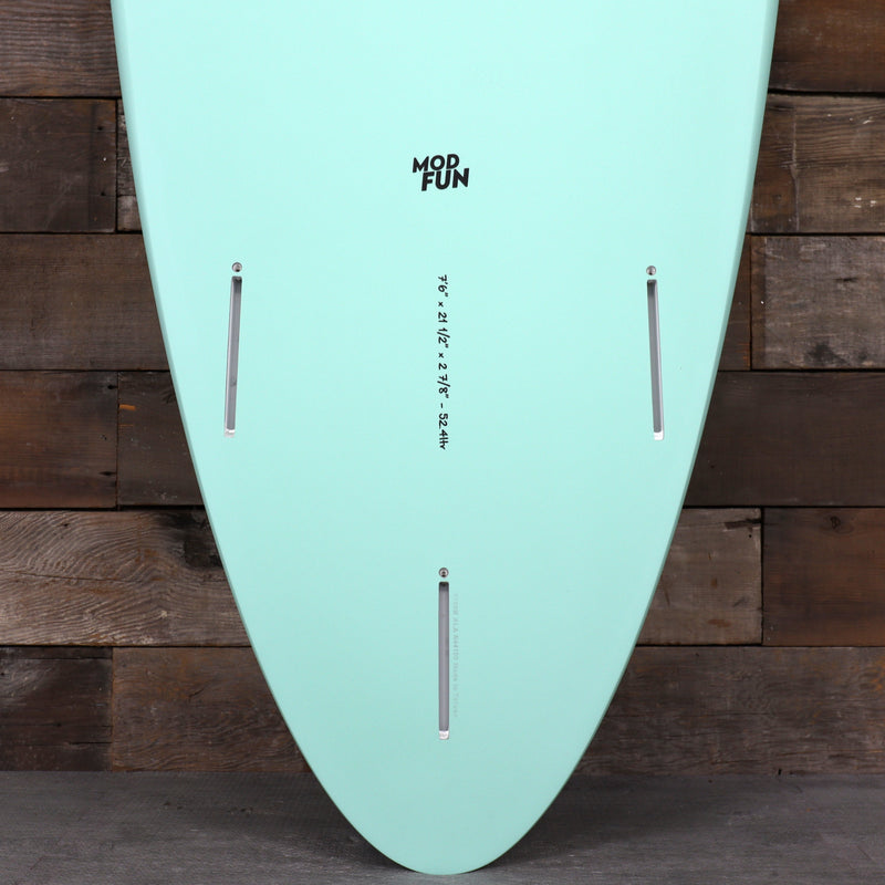 Load image into Gallery viewer, Torq Mod Fun TET 7'6 × 21 ½ × 2 ⅞ Surfboard - Seaglass 3

