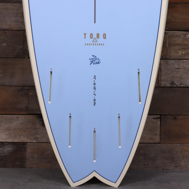 Load image into Gallery viewer, Torq Mod Fish TET 7'2 × 22 ½ × 3 Surfboard - Mako Blue 4
