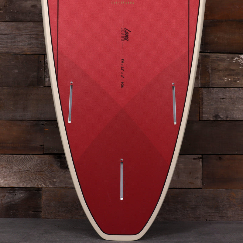 Load image into Gallery viewer, Torq Longboard TET 8'0 × 22 × 3 Surfboard - Admiral Red 3
