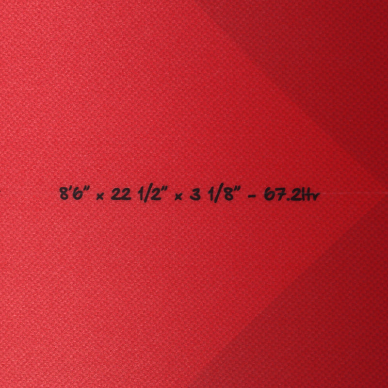 Load image into Gallery viewer, Torq Longboard TET 8'6 × 22 ½ × 3 ⅛ Surfboard - Admiral Red
