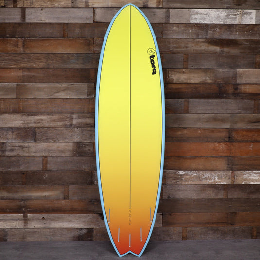 Torq ModFish TET 6'10 × 21 ¾ × 2 ¾ Surfboard - Yellow/Orange Fade 2