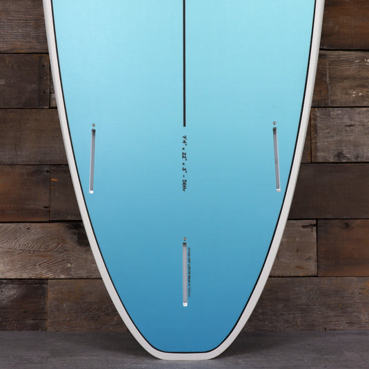 Torq Mod Fun V+ TET 7'4 × 22 × 3 Surfboard - Seagreen Fade 3