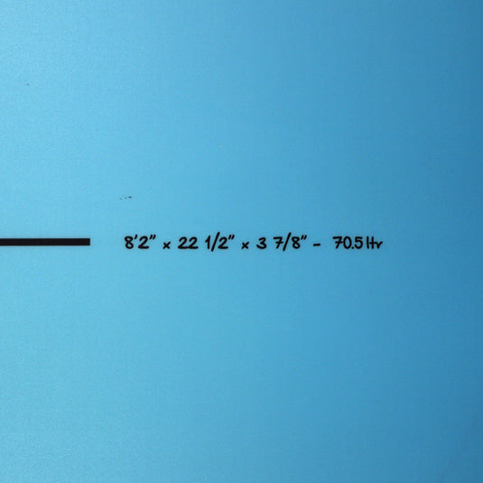 Torq Mod Fun V+ TET 8'2 × 22 ⅞ × 3 ¼ Surfboard - Seagreen Fade 4