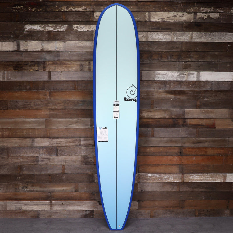 Load image into Gallery viewer, Torq Longboard TET 9'1 × 23 × 3 ⅛ Surfboard - Light Blue Fade 1
