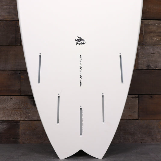 Torq Mod Fish TET 6'10 × 21 ¾ × 2 ¾ Surfboard - Hi Watt/Green/Blue 3