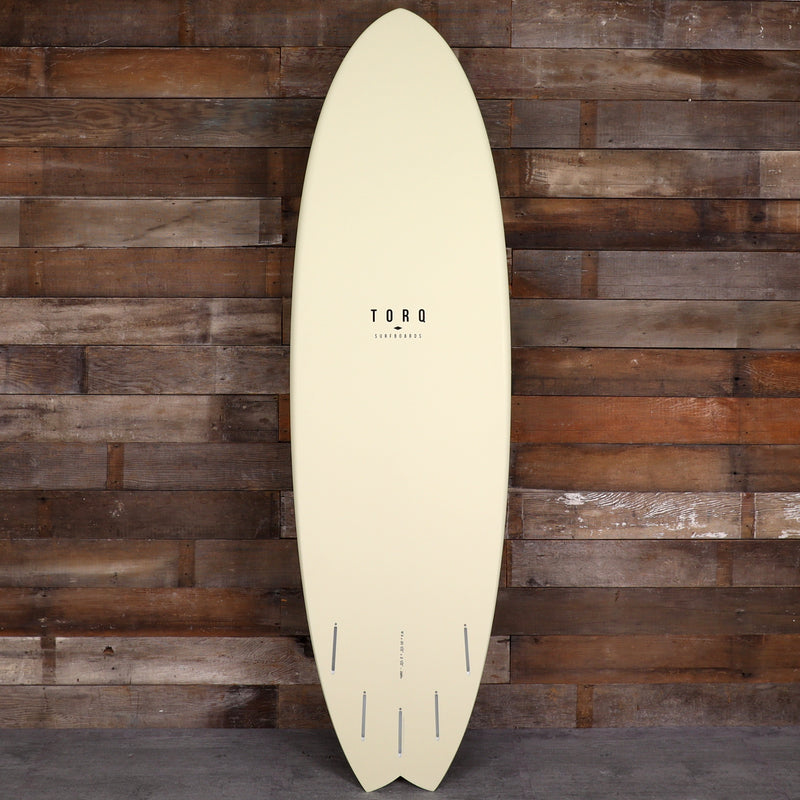 Load image into Gallery viewer, Torq ModFish TET 6'3 × 20 ½ × 2 ½ Surfboard - Cream Pattern 2
