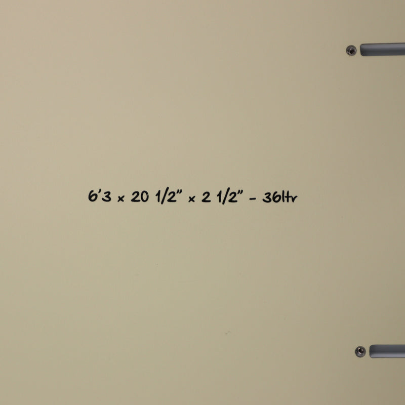Load image into Gallery viewer, Torq ModFish TET 6'3 × 20 ½ × 2 ½ Surfboard - Cream Pattern 4
