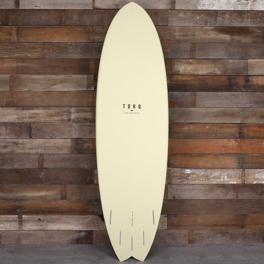 Torq ModFish TET 6'6 × 21 × 2 ⅝ Surfboard - Cream Pattern 2