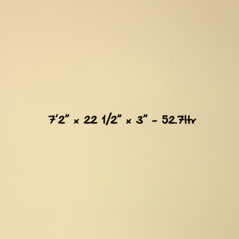 Load image into Gallery viewer, Torq ModFish TET 7'2 × 22 ½ × 3 Surfboard - Cream Pattern 4
