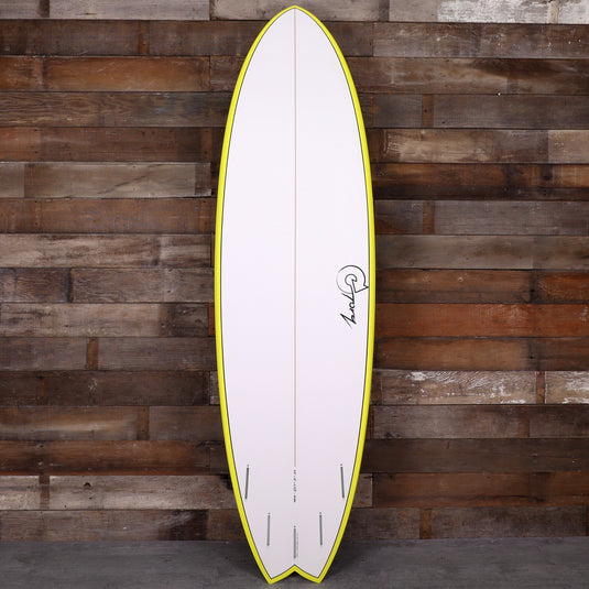 Torq ModFish TET 6'6 × 21 × 2 ⅝ Surfboard - Yellow Rail 2