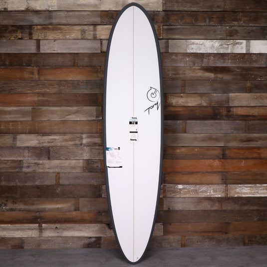 Torq Mod Fun TET 7'6 × 21 ½ × 2 ⅞ Surfboard - Graphite Rail 1
