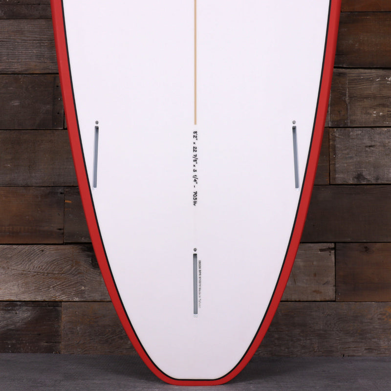 Load image into Gallery viewer, Torq Mod Fun V+ TET 8'2 × 22 ⅞ × 3 ¼ Surfboard - Red Rail 3
