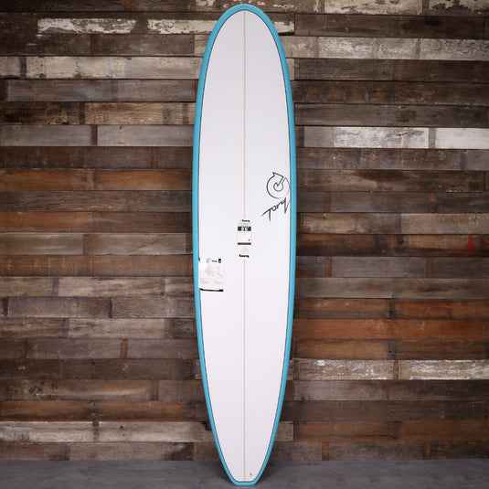 Torq Longboard TET 8'6 × 22 ½ × 3 ⅛ Surfboard - Seagreen Rail 1
